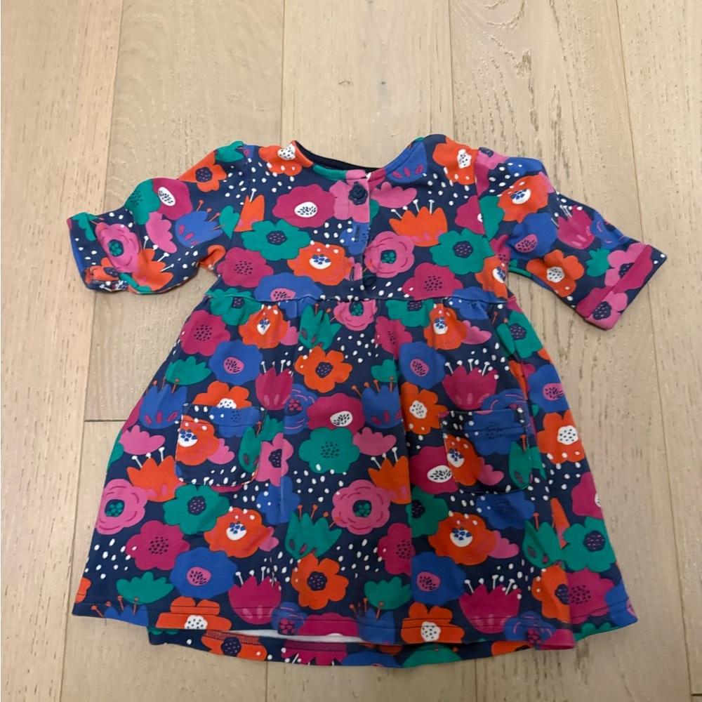 Floral Multicolor Kids Dress